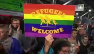 L'Allemagne accueille les migrants à bras ouverts