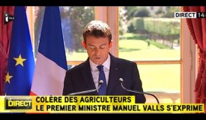 Plus d'aides pour les agriculteurs : un «message d'amour» du gouvernement estime Valls
