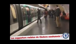 Incidents racistes dans le Métro PSG-Chelsea : 5 supporters condamnés !