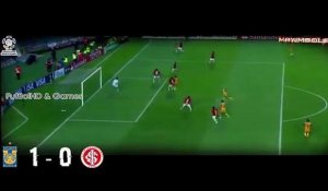 Tigres vs Internacional 1-0 but de André-Pierre Gignac Copa Lib