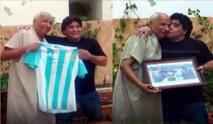 Maradona a rencontré l'arbitre tunisien de «la main de Dieu»