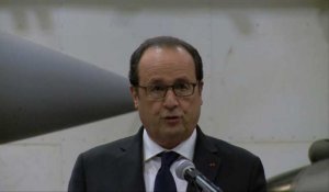 Hollande: le Charles-de-Gaulle dans le Golfe dans quelques jours