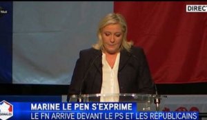 Marine Le Pen: "Rien ne pourra entraver la volonté du peuple"