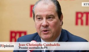 Régionales - Jean-Christophe Cambadélis (PS) : « Nicolas Sarkozy ne pense qu'à lui »