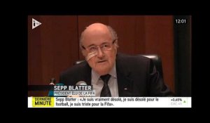 Sepp Blatter : "On nous présente comme des menteurs" - ZAPPING ACTU DU 21/12/2015