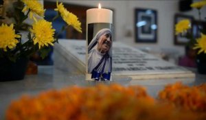 Inde: des soeurs prient dans la maison de Mère Teresa