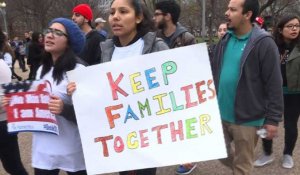 USA: manifestation anti-déportation devant la Maison Blanche