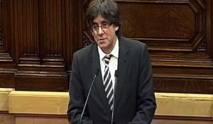 Le nouveau président de la Catalogne promet l'indépendance