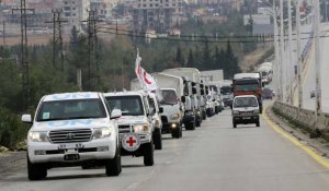 L'aide humanitaire pénètre dans Madaya, assiégée par le régime syrien