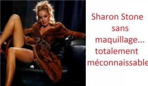 Sharon Stone : Difficile de la reconnaître sans maquillage