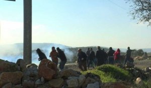 Affrontements entre Palestiniens et forces israéliennes