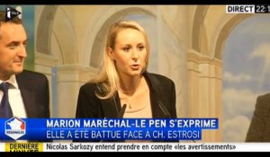 Marion Maréchal-Le Pen : "Il y a des victoires qui font honte aux vainqueurs"