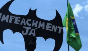 Rio: mobilisation pour la destitution de Dilma Rousseff