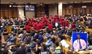 Afrique du Sud: discours de Zuma perturbé