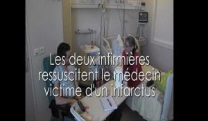 A Rennes, les deux infirmières ressuscitent le jeune docteur victime d'un grave infarctus
