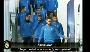 Ronaldo et les Madrilènes se moquent du penalty de Messi