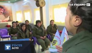 Des combattantes kurdes s'entraînent au combat en Syrie