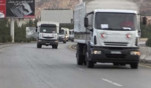 Syrie: un convoi d'aide humanitaire se dirige vers Madaya