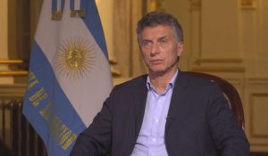 Macri : "C'est un nouveau chapitre dans les relations entre l'Argentine et le monde"