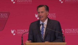 Mitt Romney revient en scène pour couler Donald Trump
