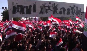 Des dizaines de milliers de partisans de Moqtada Sadr à Bagdad