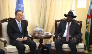 La paix au centre de la visite de Ban Ki-moon au Soudan du Sud