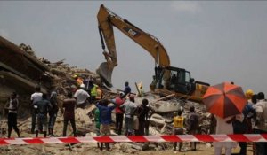Nigeria: un immeuble s'effondre à Lagos, au moins 30 morts