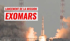 Mission ExoMars : revivez le lancement de la fusée Proton