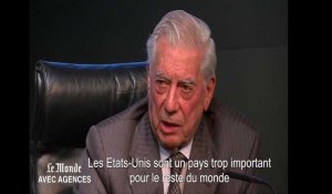 Le Nobel de Littérature Mario Vargas Llosa éreinte Donald Trump