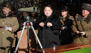 Kim Jong-un répond aux nouvelles sanctions de l'ONU par des tirs