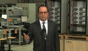 Hollande exclut un retrait de la loi Travail