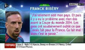 Le gros tacle d'un journaliste d'iTélé à Franck Ribéry