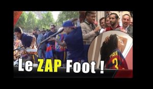 Neymar shoot Suarez, Ribéry se moque de Coman, Miss BumBum sur Piqué... le zap foot !