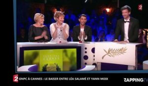 ONPC à Cannes : Léa Salamé et Yann Moix échangent un baiser, Twitter s'enflamme (Vidéo)