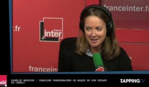 Ophélie Meunier : Charline Vanhoenacker se moque de son départ de Canal+