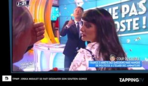 TPMP : Erika Moulet se fait dégrafer son soutien-gorge en direct (Vidéo)