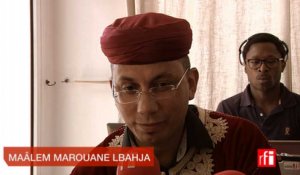 Entretien avec le maâlem Marouane Lbahja et le photographe Hassan Hajjaj - Festival Gnaoua Essaouira