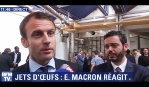 Macron dénonce «les comportements inacceptables» d'«agitateurs professionnels»