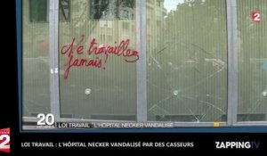 Loi Travail : L'hôpital Necker pour enfants malades vandalisé par des casseurs (Vidéo)