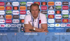 Euro2016 - Albanie: conférence de presse de Gianni De Biasi