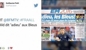 Euro 2016 : le quotidien Bild dit adieu aux Bleus