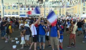 Euro-2016: ambiance à Marseille avant France-Allemagne