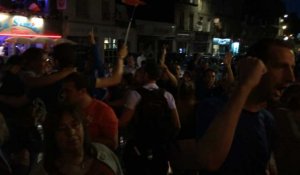 La France se qualifie pour la finale de l'EURO 2016 : ambiance à Flers !