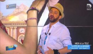 Cyril Hanouna mécontent des critiques du Zapping envers Garou