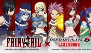 Dead or Alive 5 : Last Round - Costumes Fairy Tail