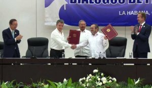 Colombie: signature de l'accord cessez-le-feu définitif