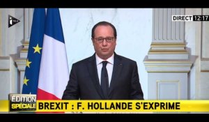 «Choix douloureux», «résultat historique» : les réactions françaises au Brexit