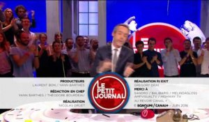 Yann Barthès très ému pour sa dernière : "Au revoir Canal+"