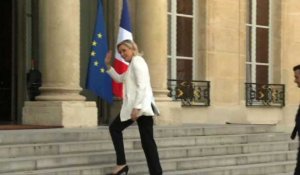 Brexit: la présidente du FN Marine Le Pen reçue à l'Elysée