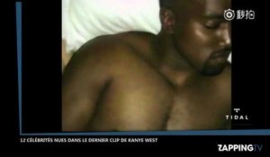 Kanye West : Kim Kardashian, Rihanna, Donald Trump nus dans son dernier clip (Vidéo)